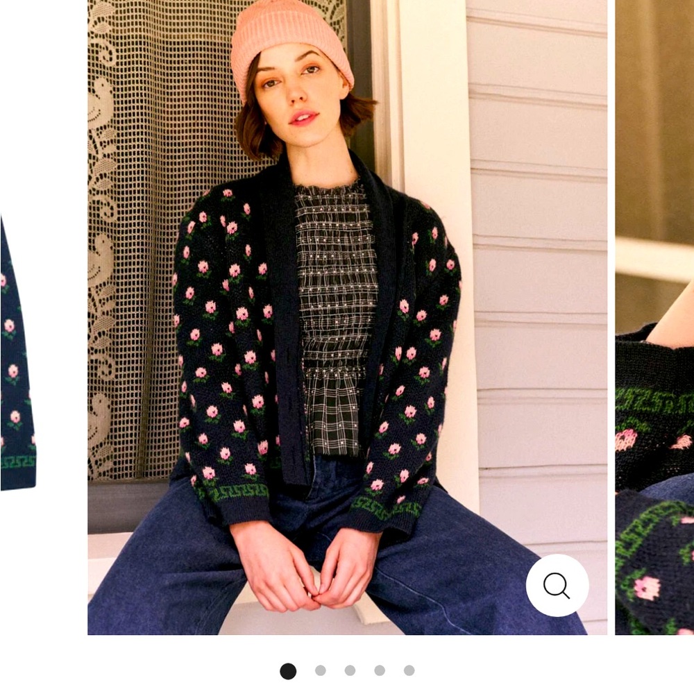 The Great The bloom lodge cardigan.  Worn once, perfect condition size 2 (medium